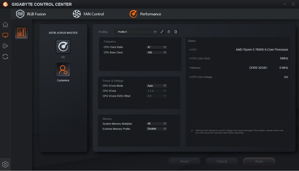 Gigabyte X670E Aorus Xtreme