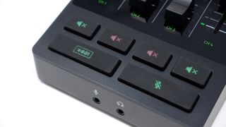 Razer Audio Mixer with XLR cable attached