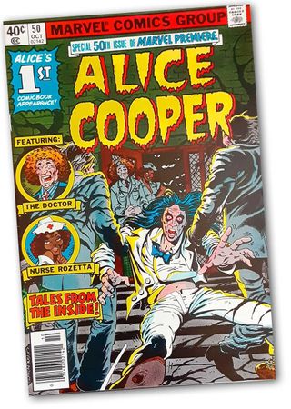 The cover of Stan Lee presents - Alice Cooper - From The Inside