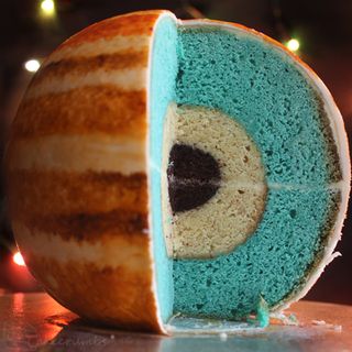 Jupiter's Interior in Cake Form