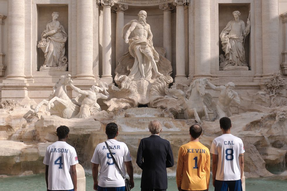 First look at Netflix's euphoric new Bill Nighy football drama The Beautiful Game