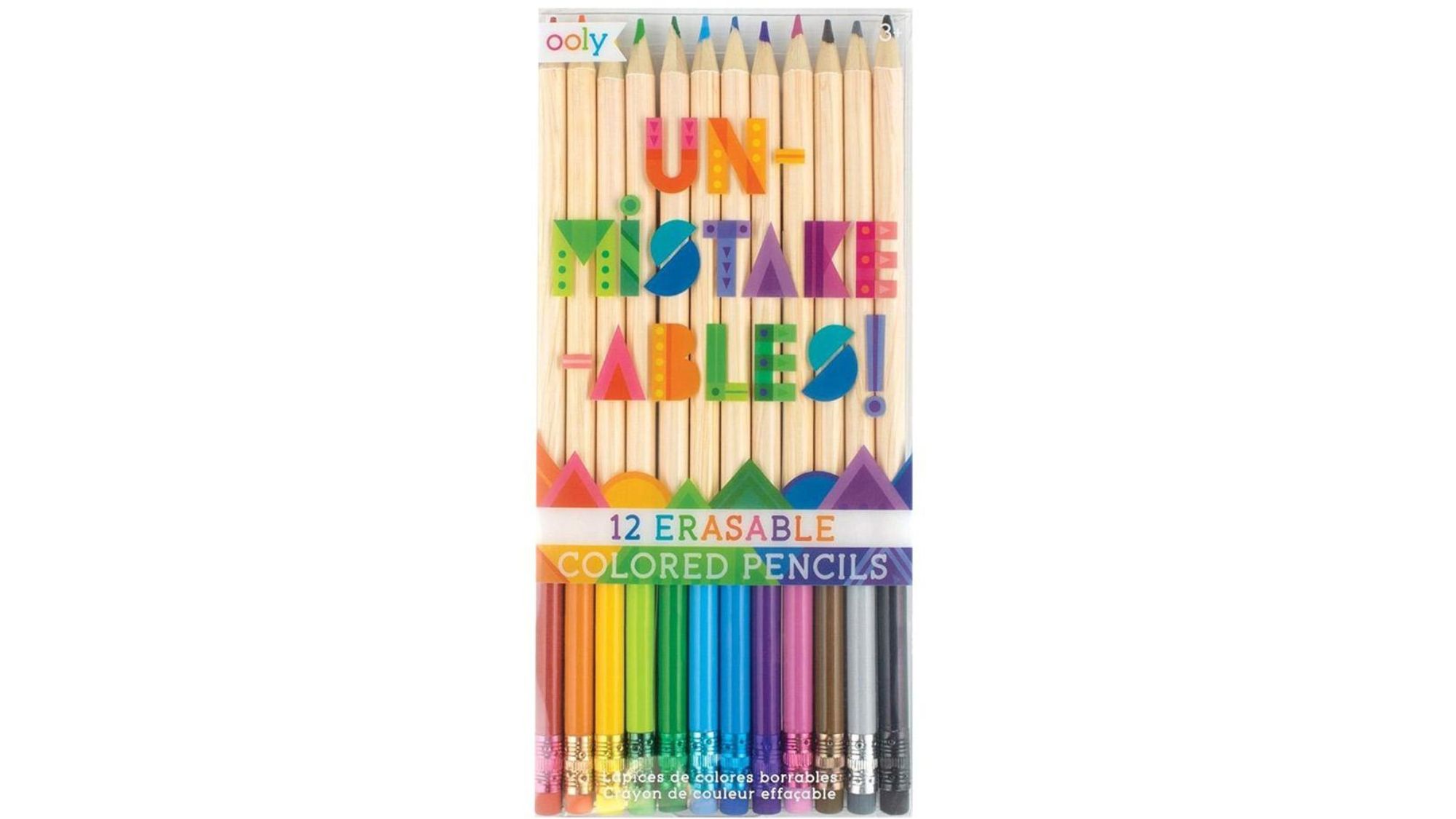 Ooly UnMistakeAbles Erasable Pencils