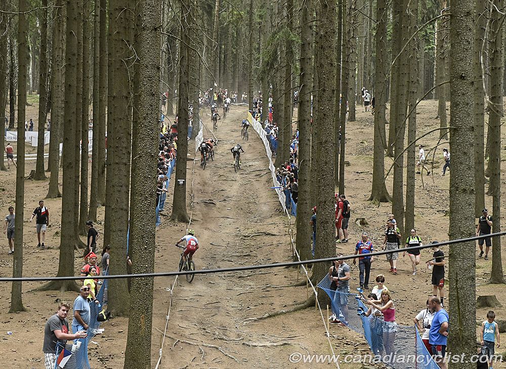 The long climb that tested a lot of legs
