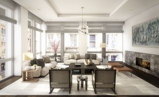 Wooster Living Room in New York's SoHo
