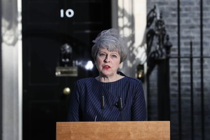 Theresa May announces a surprise general election for June