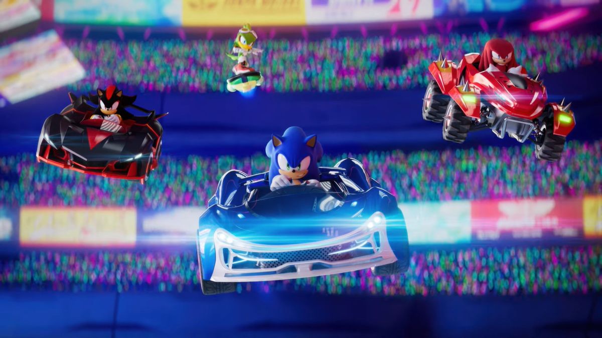 Sonic Racing CrossWorlds announcement trailer proves Sega is coming for Mario Kart 9's throne with transforming cars and a closed beta this month