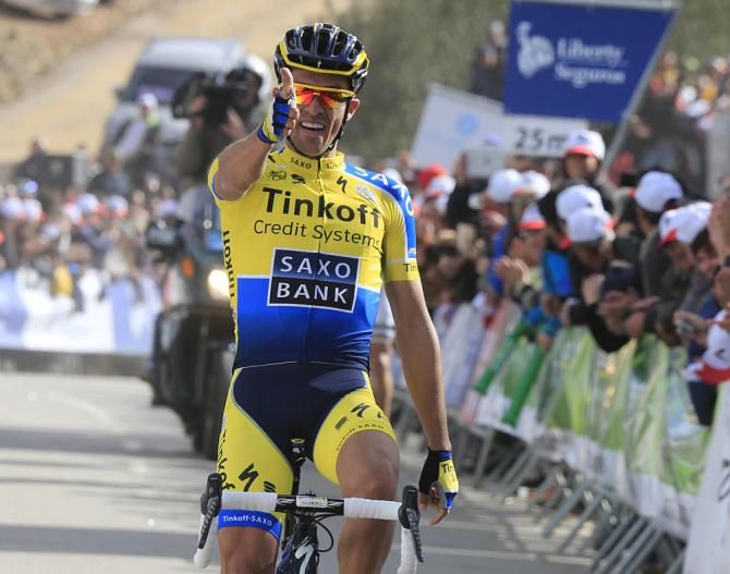 Alberto Contador (Tinkoff-Saxo) racks up win number 1 of 2014 in Portugal