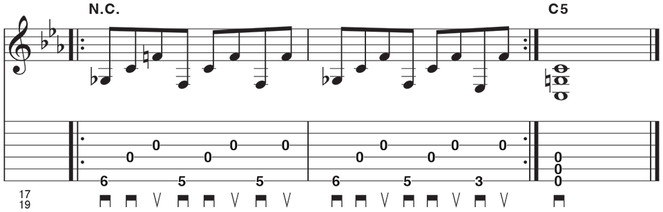 Drop C Example