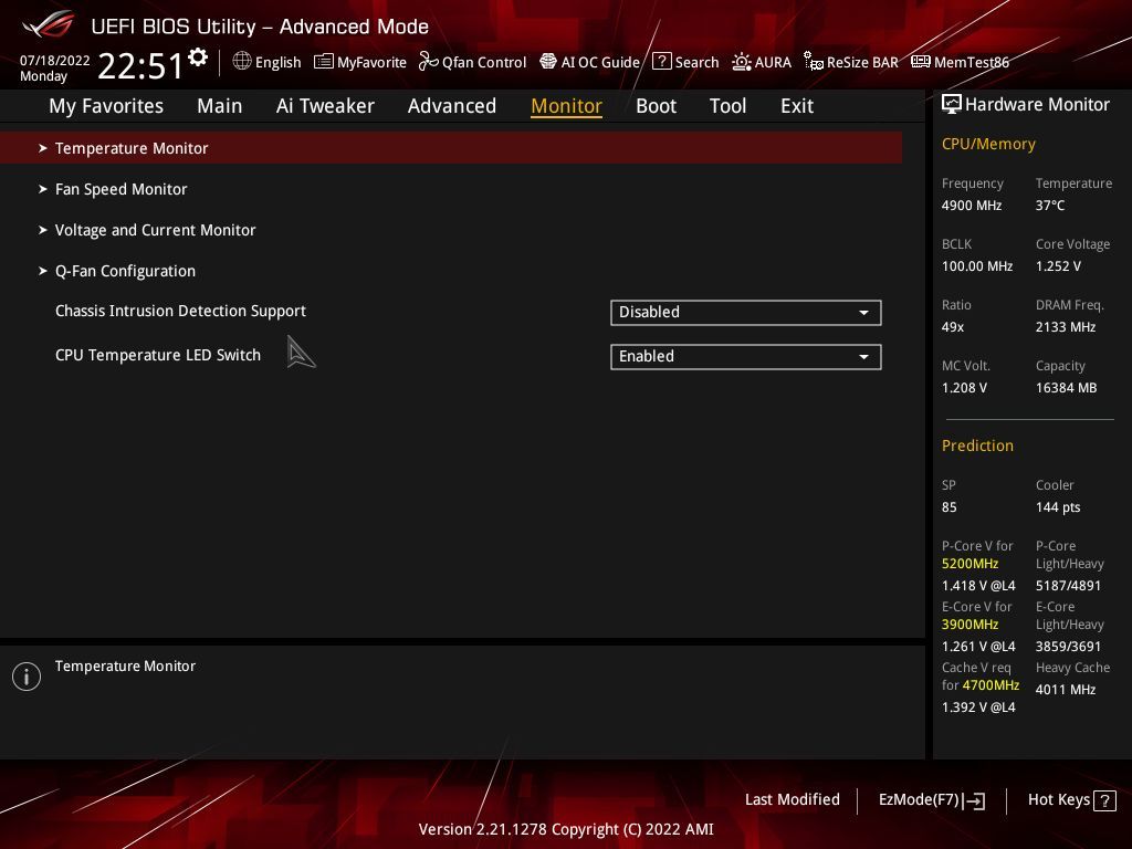 Asus ROG Strix Z690-A Gaming WIFI D4