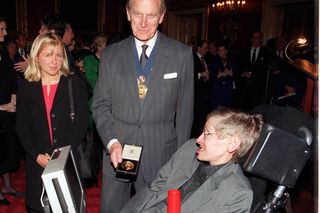 Stephen Hawking, Duke of Edinburgh, Lucy Hawking