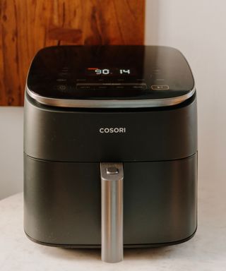 Front-on view of COSORI air fryer