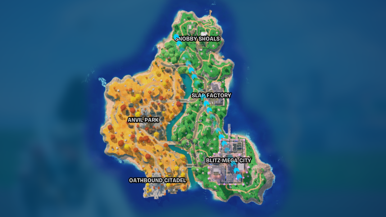 The best landing spots in Fortnite Chapter 6 Season 4.
