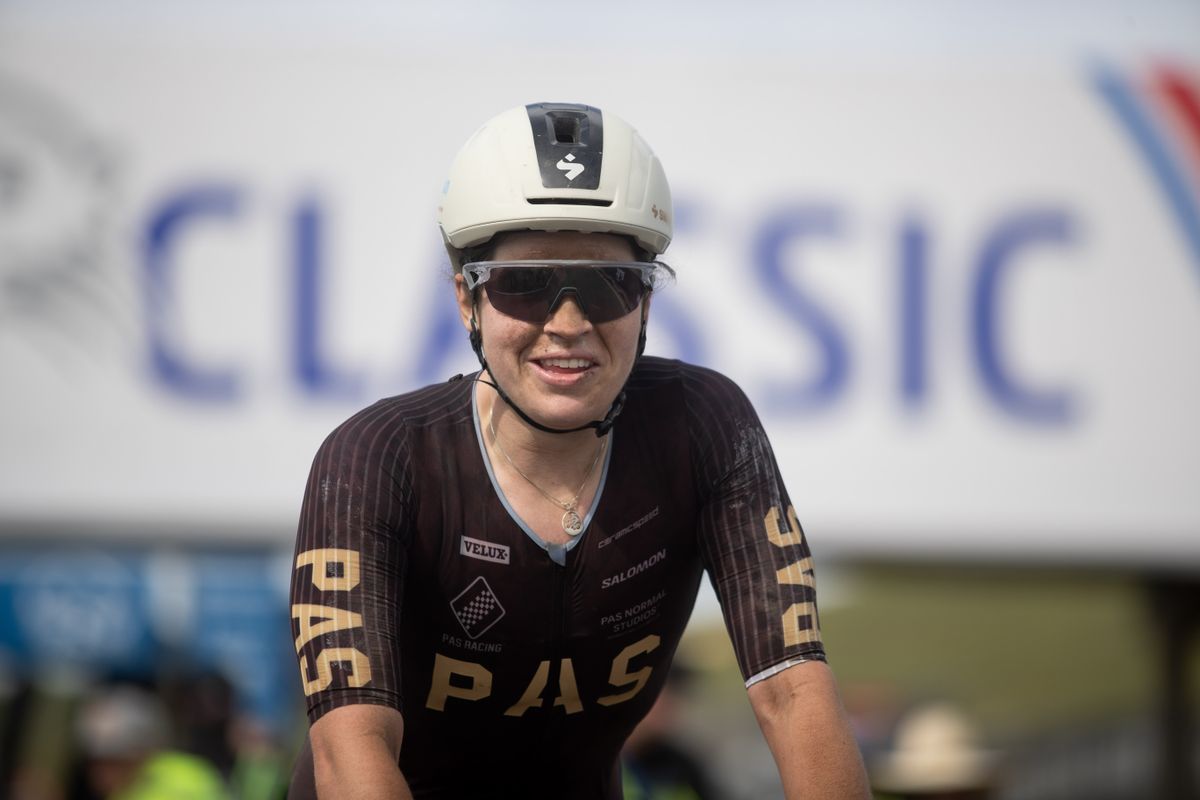 Cecily Decker finishes third in women's pro race at 2025 Sea Otter Classic Gravel, second among Life Time Grand Prix riders