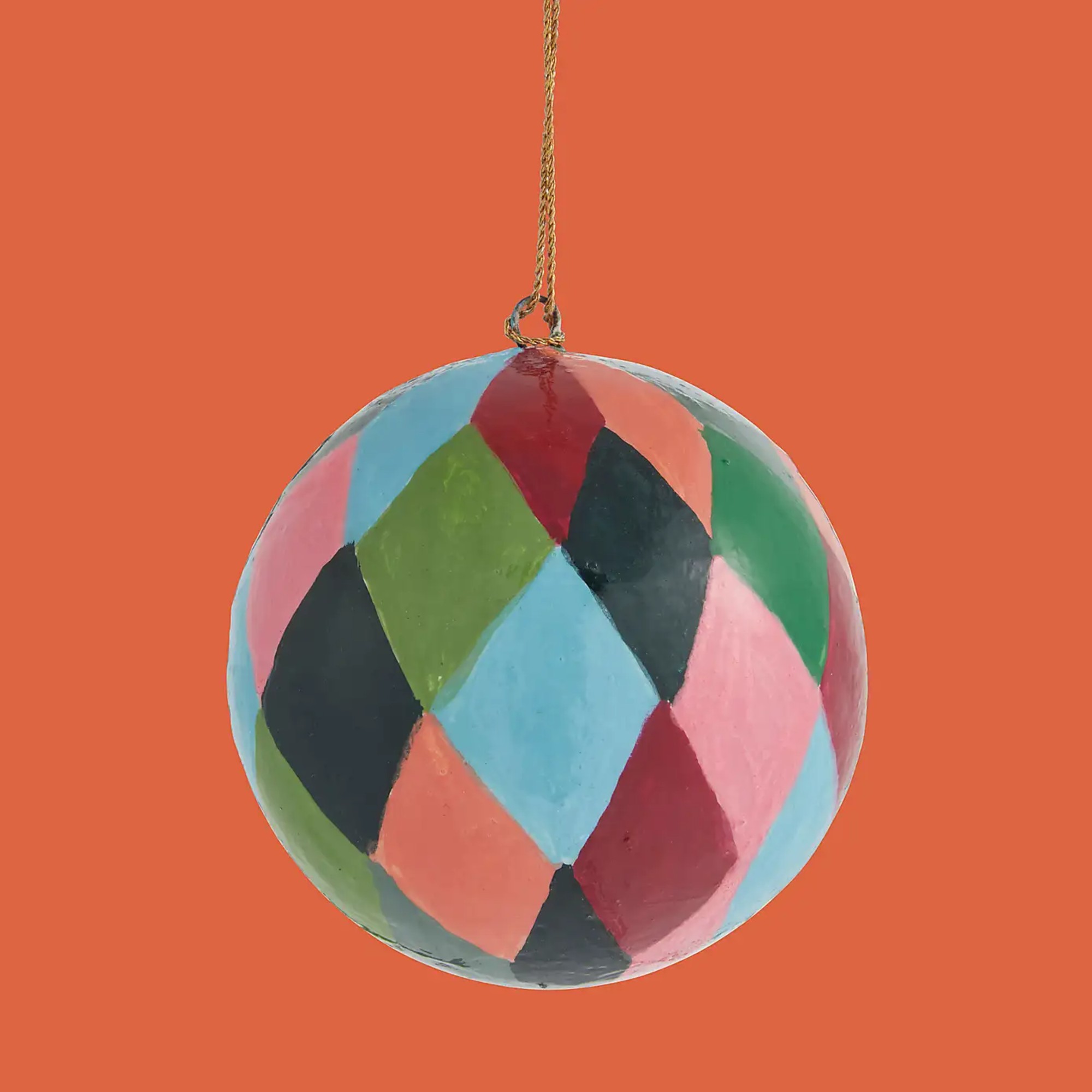 Dunelm Sophie Robinson Quinn Cotton Mache Bauble