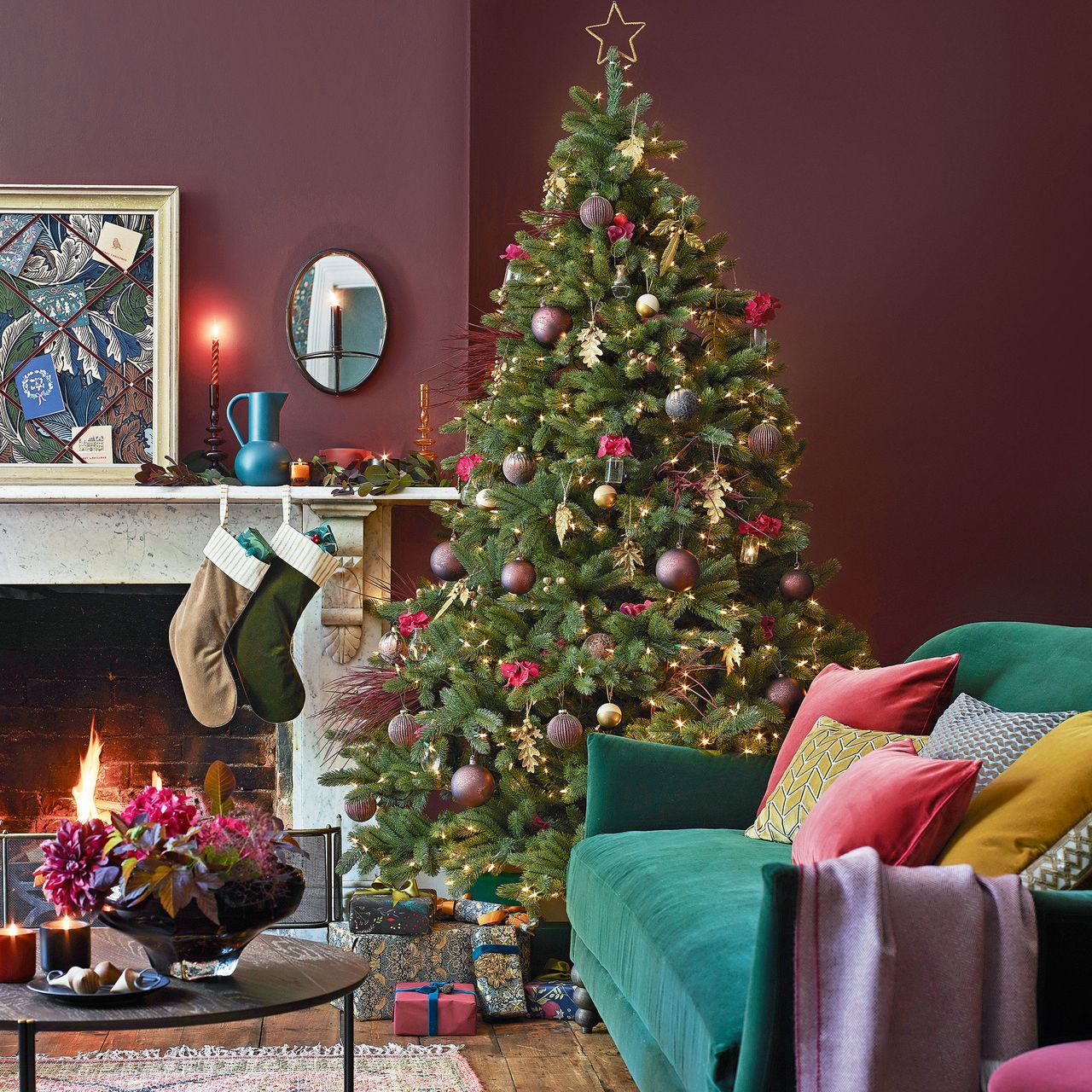 How to choose and care for a real Christmas tree | Ideal Home