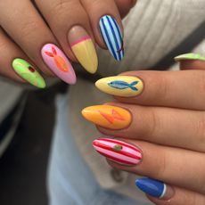 Italian summer nails