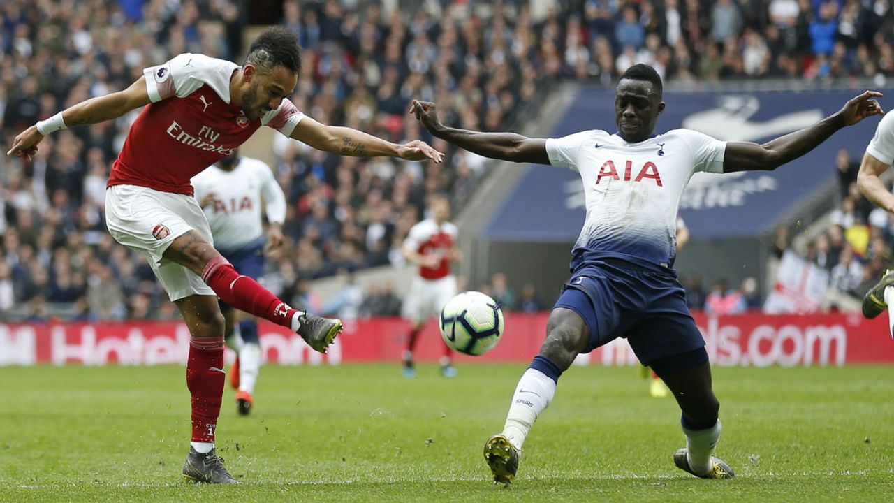 Arsenal and Tottenham drew 1-1 at Wembley Stadium on 2 March 2019 