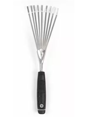 Double Injection Grip Handle Stainless Steel Hand Rake