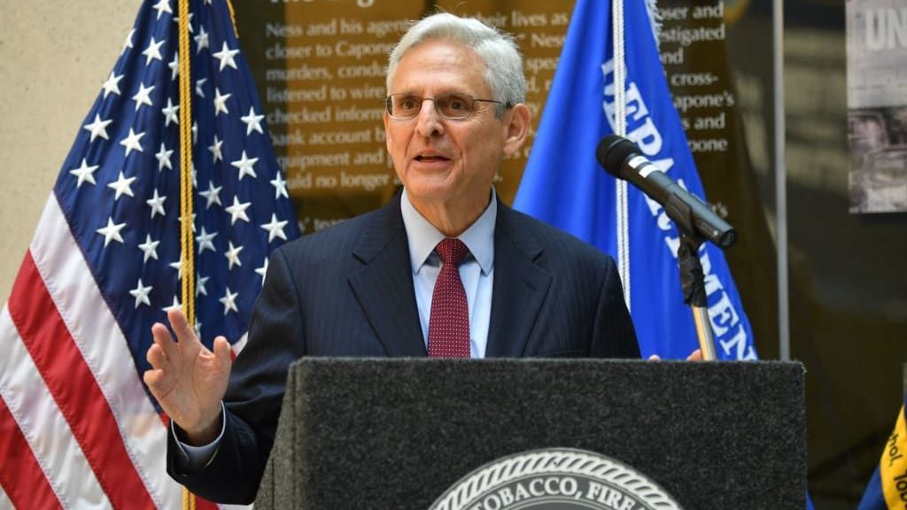 Attorney General Merrick Garland.