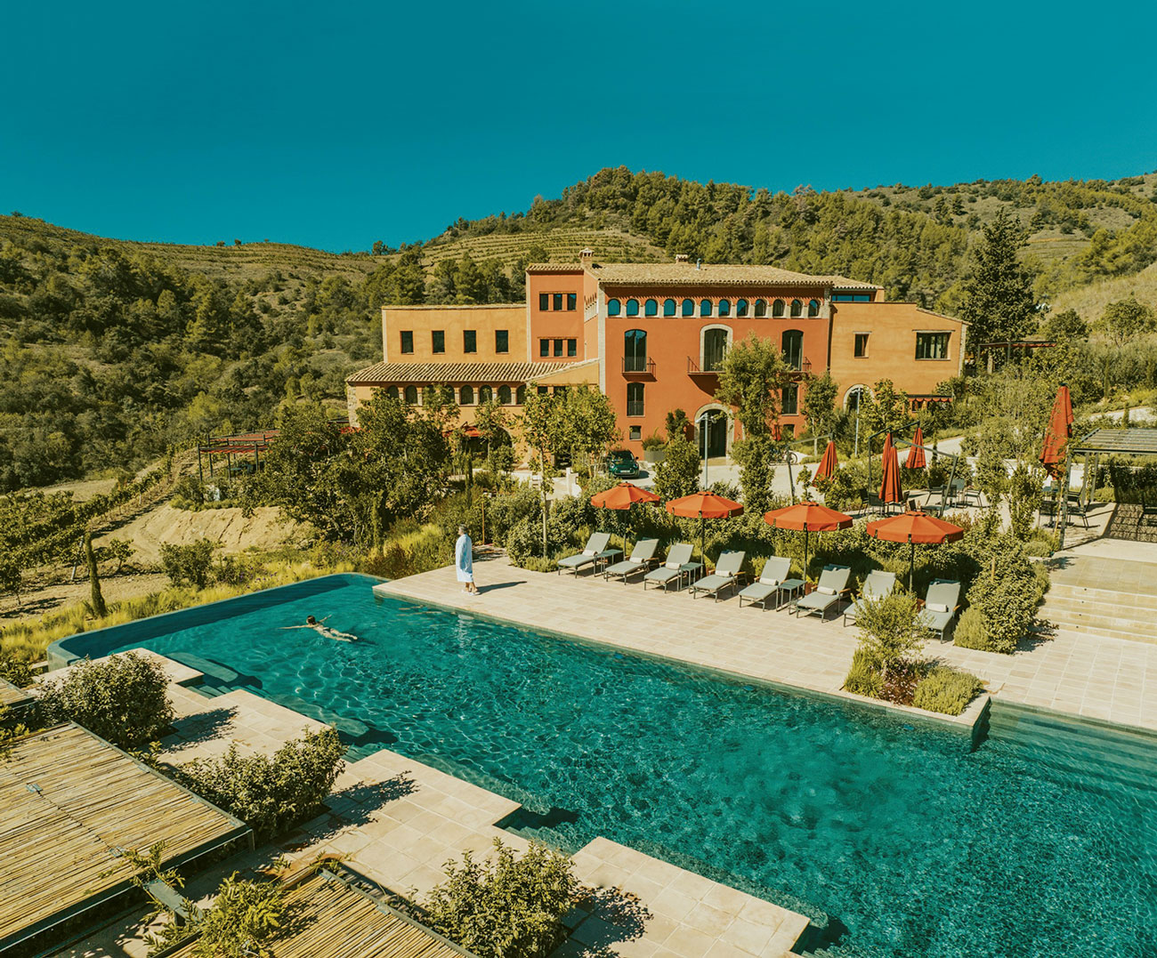 The pool at the Gran Hotel Mas d&amp;rsquo;en Bruno