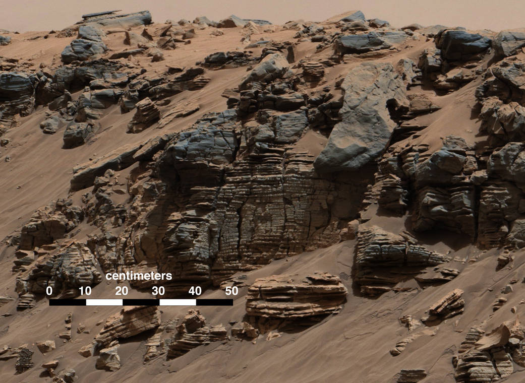 Martian Rockbed