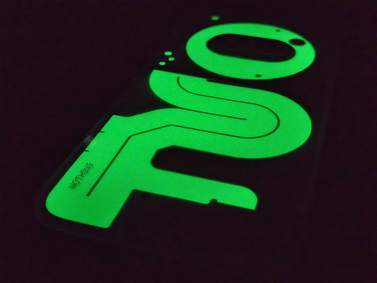 Nothing Phone 2a Plus Community Edition; a phone in the dark