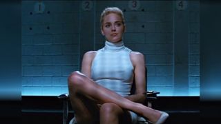 Sharon Stone in Basic Instinct.