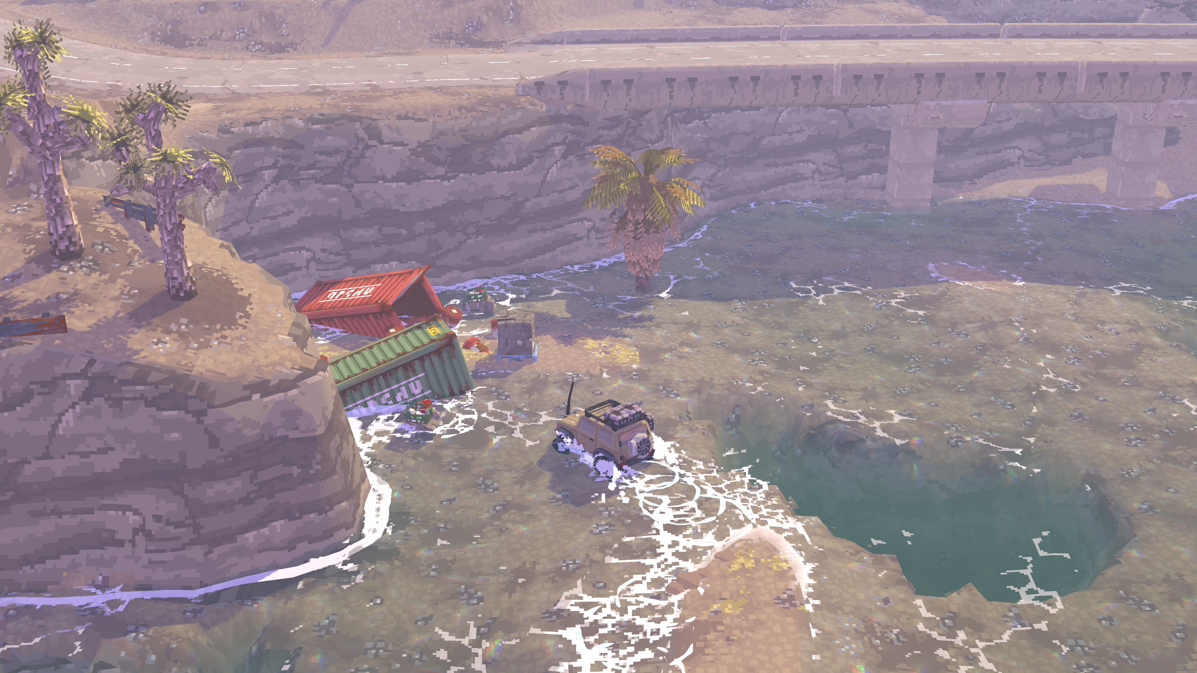 Garbage Country seems like it’s just about lo-fi beats to off-road to, but it’s sneakily a tower defense game against post-apocalyptic trash bots