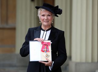 Julie Walters after she was awarded a Damehood at Buckingham Palace.