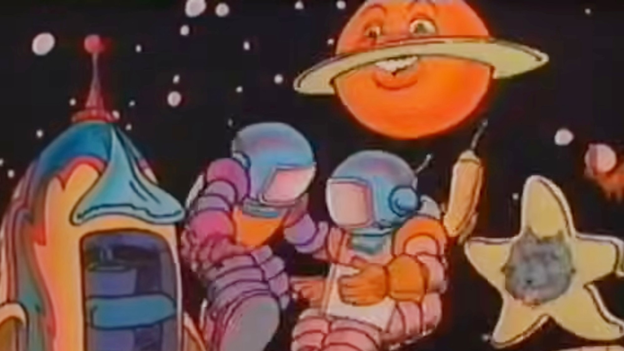 The colorful intro to Reading Rainbow