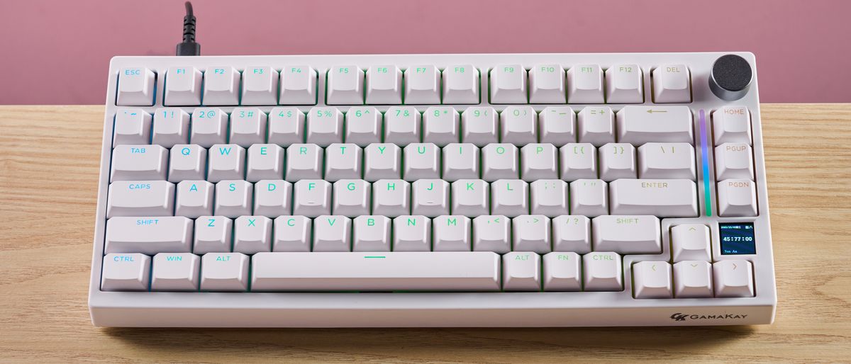 I used the Gamakay TK75HE V2 for gaming and typing, and its analog switches are precise and satisfying – but I wish its software was easier to use