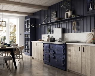 Period Living magazine modern rustic kitchen