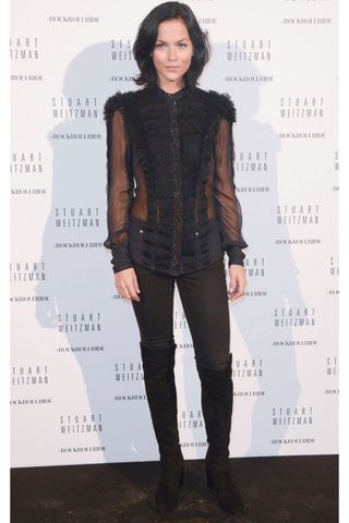 Leigh Lezark At Paris Fashion Week