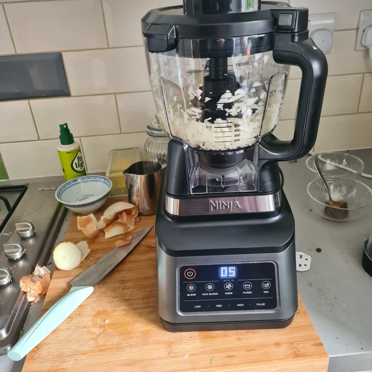 Ninja 3in1 Food Processor with AutoIQ BN800UK review Ideal Home