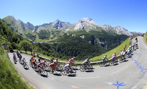 The magnificent Col d'Aubisque, first climbed during the 1910 Tour de France