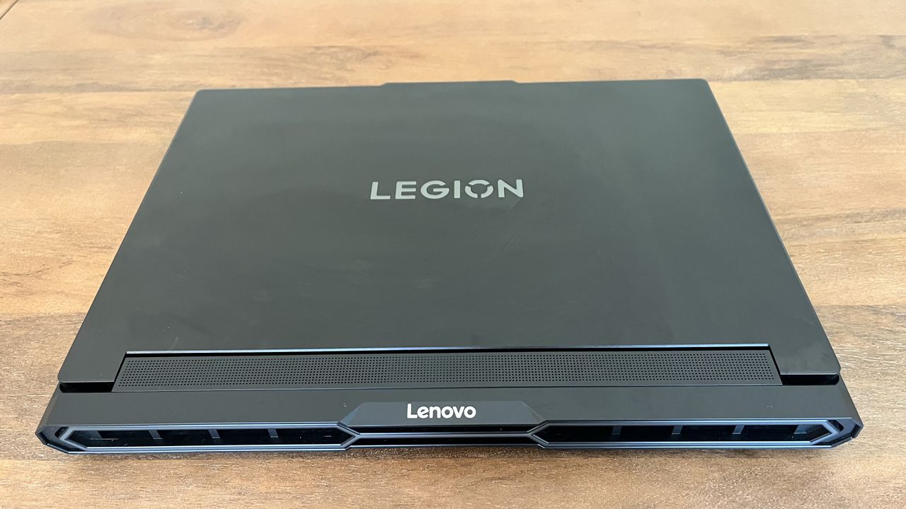 A Lenovo Legion Pro 7i on a table