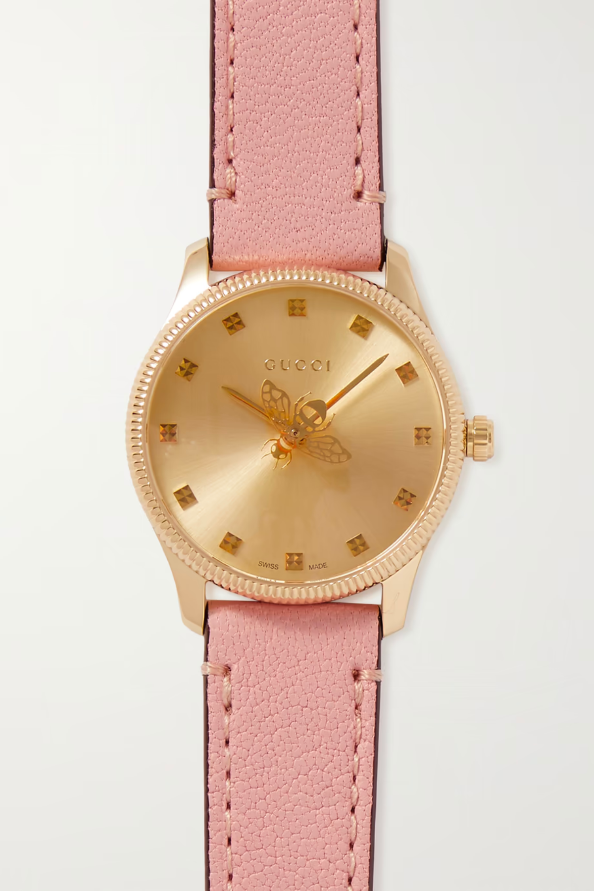 Best Watches for Women 2023 | GUCCI G-Timeless 29mm gold PVD-plated and leather watch
