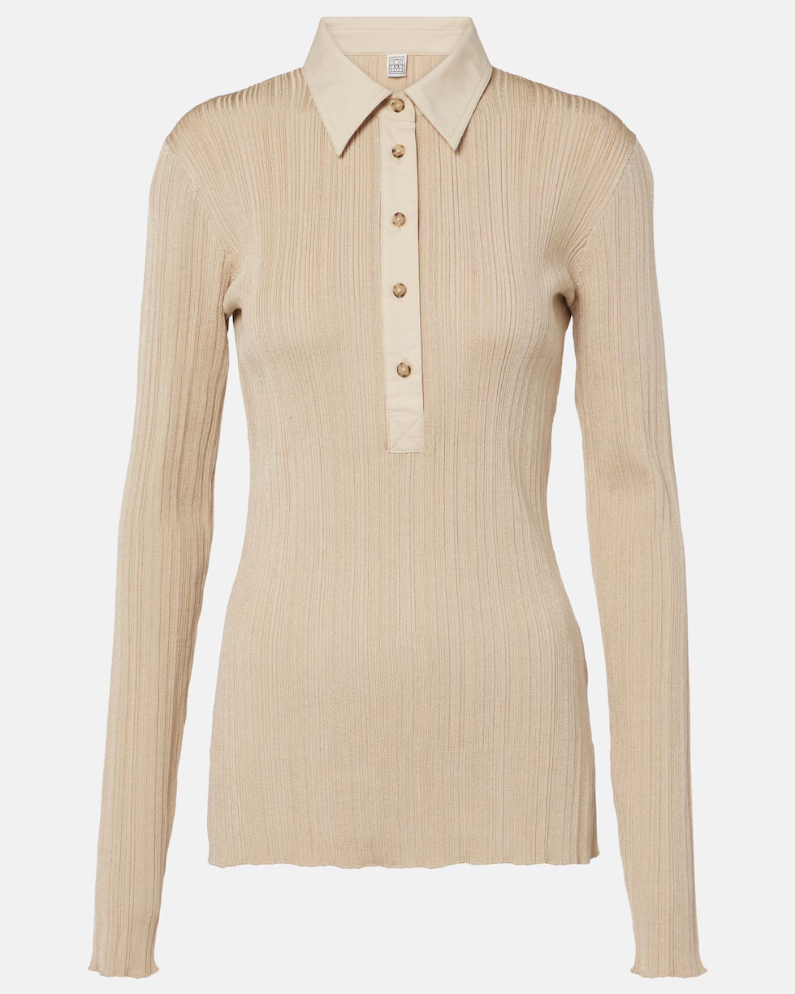 Toteme Jersey polo sweater