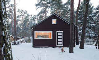 Wood cabin