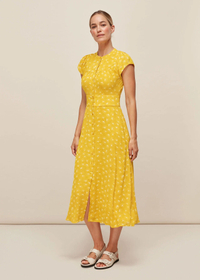 Whistles Isla Dandelion Dress: £149&nbsp;£92.65 (save £56.35) | Whistles&nbsp;