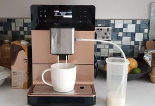 Milk attachment with the Miele Silence