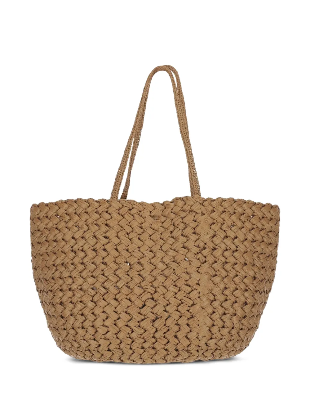 The Row Large Estelle Two Woven Tote Bag | One Size