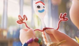 Toy Story 4 Forky being made by Bonnie at school