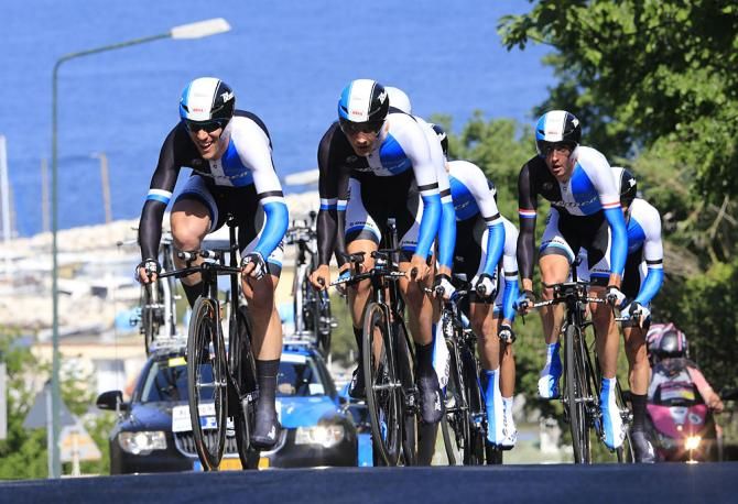 Team Blanco time trials