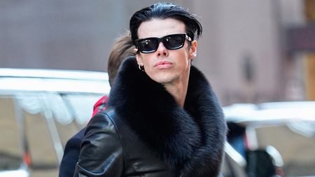 NEW YORK, NY - DECEMBER 15: Yungblud is seen on December 15, 2025 in New York City. (Photo by XNY/Star Max/GC Images)