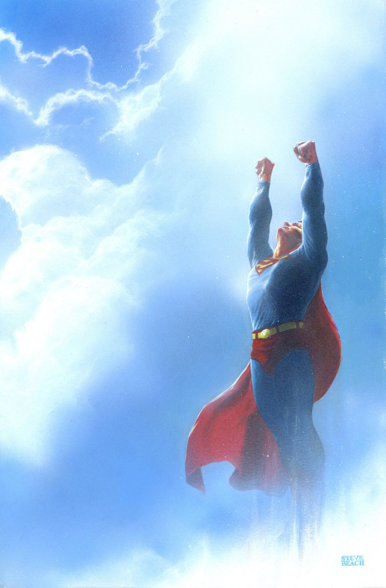 Action Comics #1050 main cover by Steve Beach