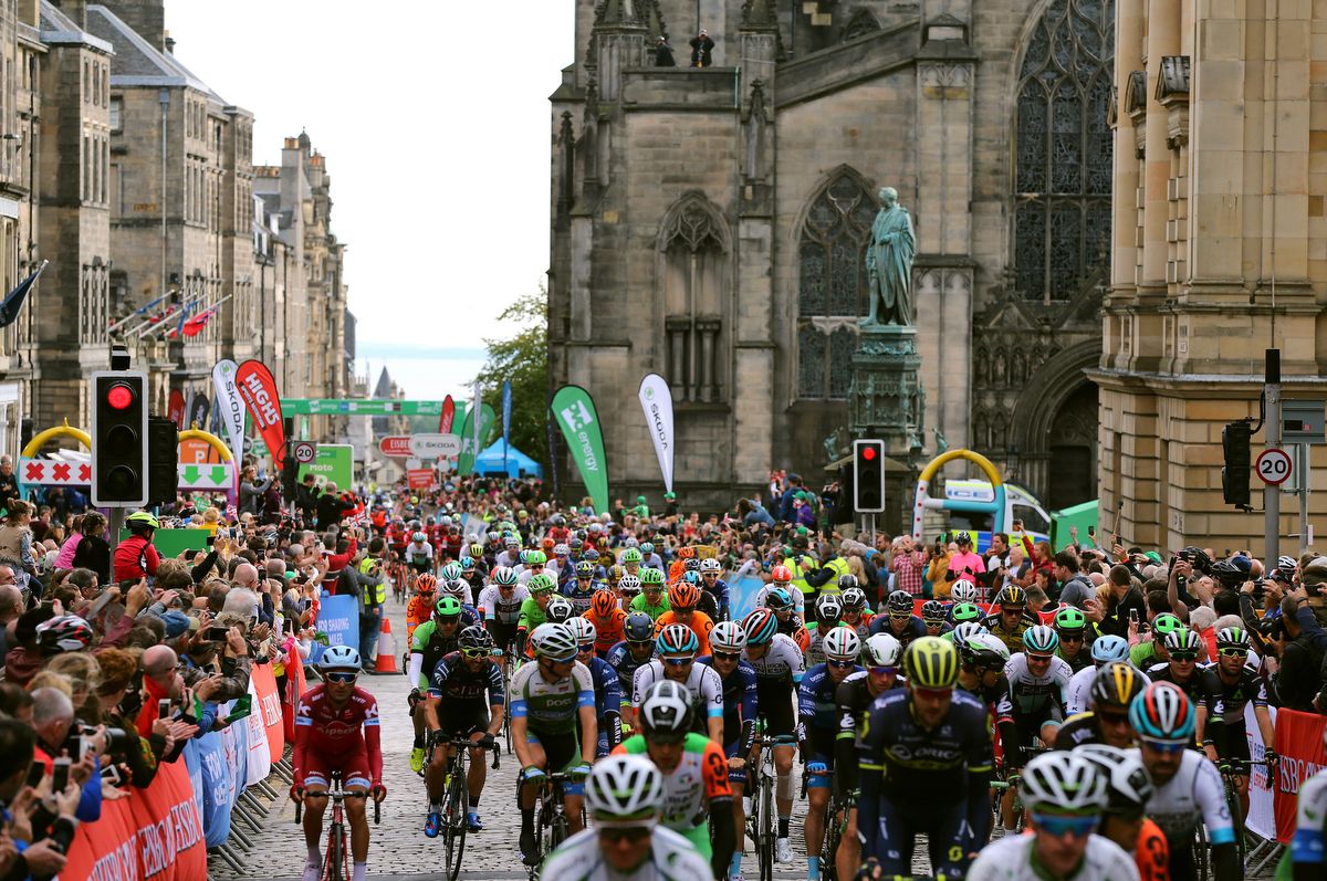 Stage 1 for the Tour of Britain gets underway