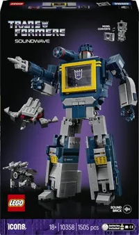 LEGO Lego Icons Transformers: Soundwave 10358 LEGO Lego Icons Transformers: Soundwave 10358