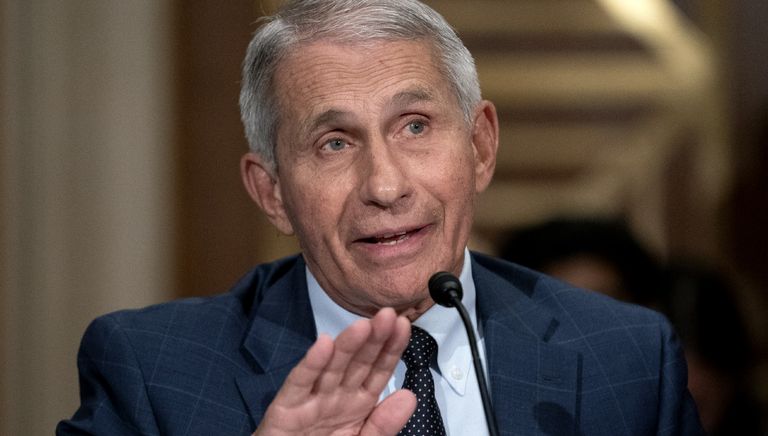 Anthony Fauci, director of the National Institute of Allergy and Infectious Diseases, speaks during a Senate Health, Education, Labor, and Pensions Committee confirmation hearing in Washington, D.C., U.S., on Tuesday, July 20, 2021. 