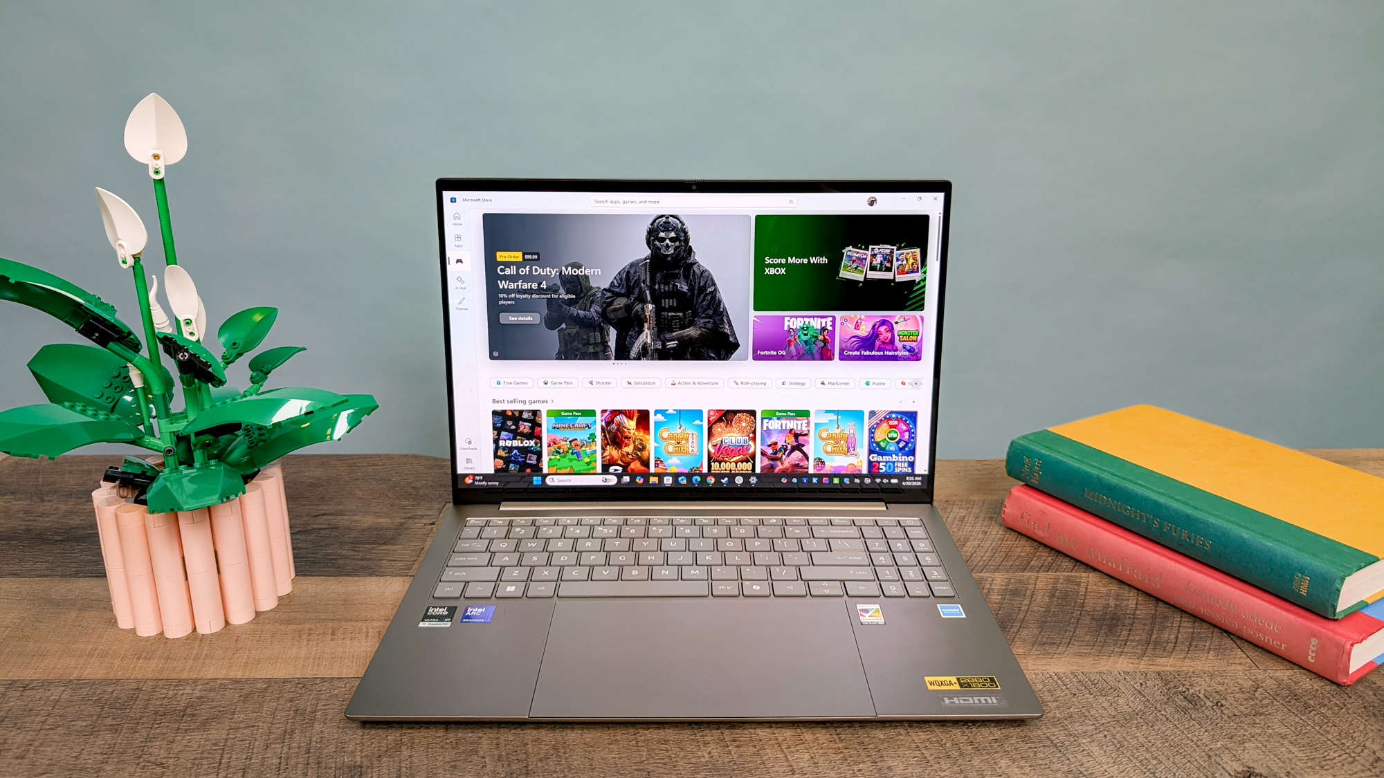 The Microsoft Store shown on a Windows laptop